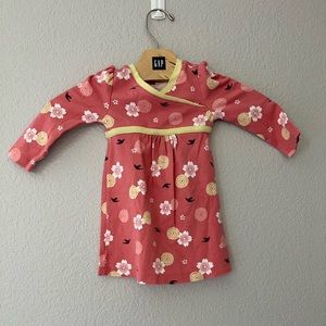 Baby girl pink Tea dress size 12 months